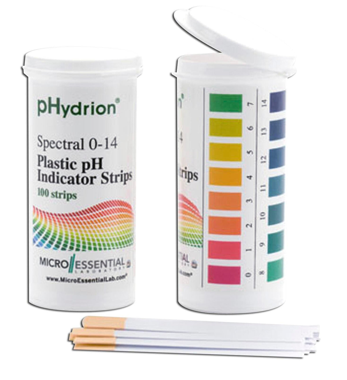 STRIPS HYDRION SPECTRAL PH 0-14