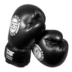 DS DS Sparring Club Training Gloves PU 8 oz – Black