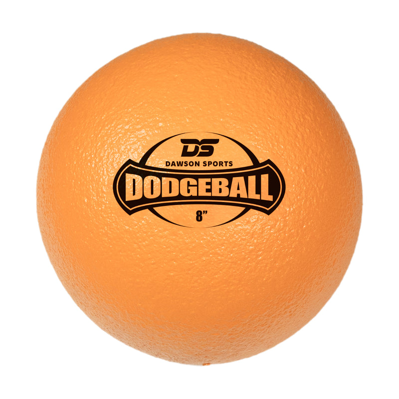 DS Foam Dodgeball - 8\" - Orange