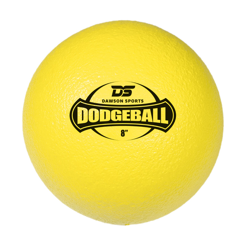 DS Foam Dodgeball - 8\" - Yellow