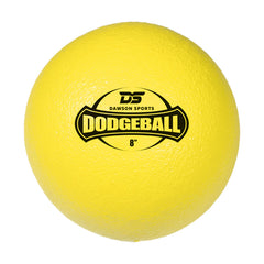DS Foam Dodgeball - 8\" - Yellow