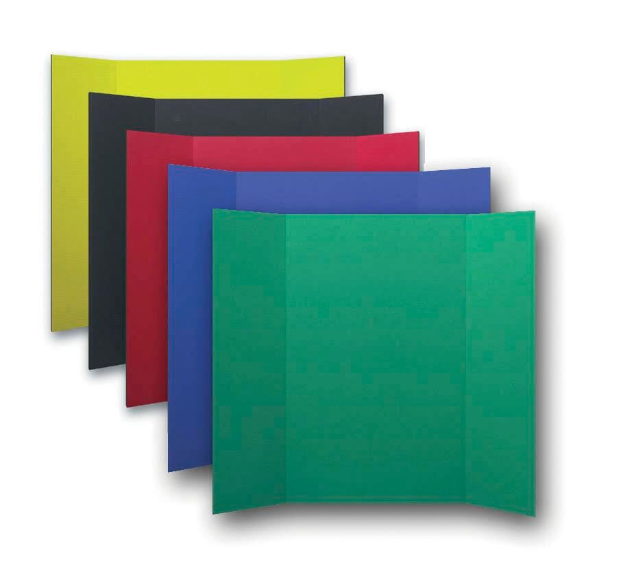 BOARD PROJECT FOAM 36X48 IN ASST COLORS PK OF 10