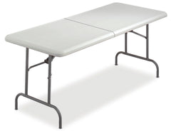 INDESTRUCTABLE CLASSIC FOLDING TABLE - PLATINUM GRANITE - 30 X 60 IN BIFOLD