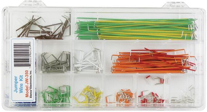 JUMPER WIRES 350 PIECES