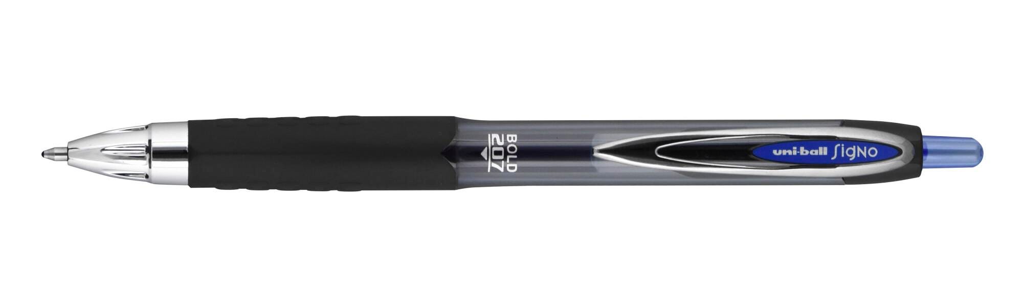 PEN BLUE 207 UNI-BALL GEL 1.0MM