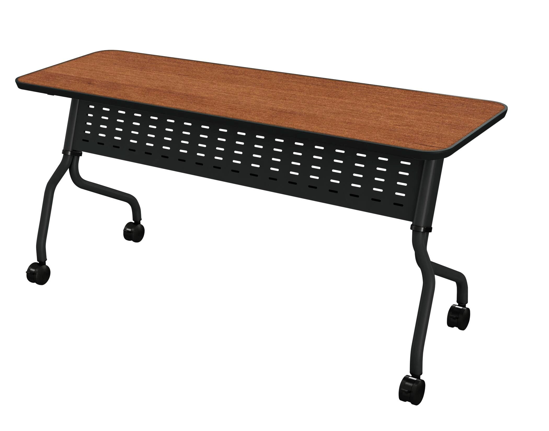 TABLE - CLASSROOM SELECT - FLIPPER COMPUTER TABLE - 72 W X 24 D - LAMINATE - T-MOLD - SPECIFY TOP COLOR - SPECIFY EDGE COLOR