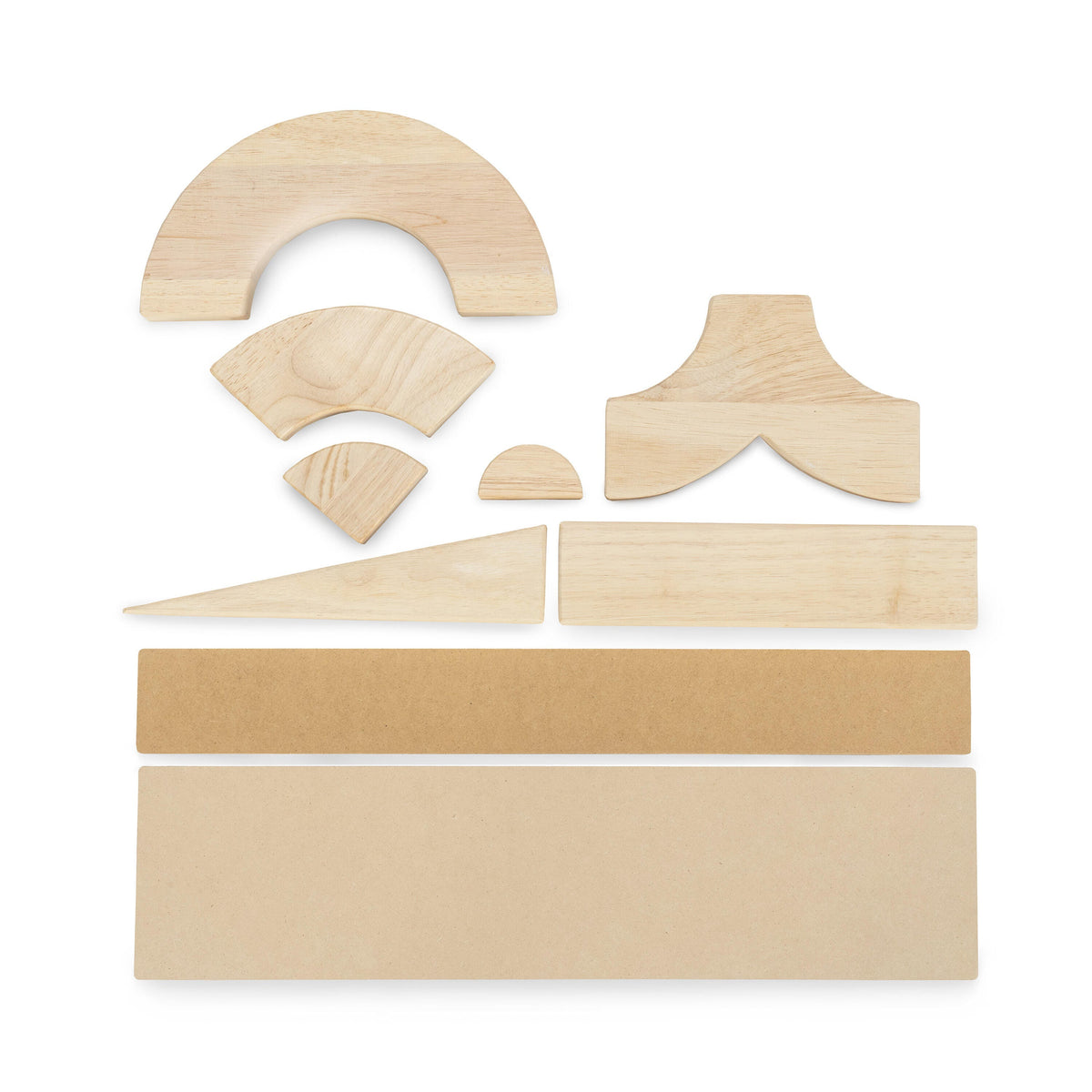 BLOCKS WOOD UNIT CHILDCRAFT SET OF 20