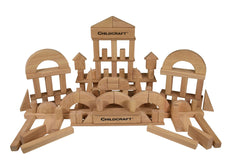 BLOCKS WOOD UNIT CHILDCRAFT SET OF 100