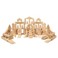 BLOCKS WOOD UNIT CHILDCRAFT SET OF 160