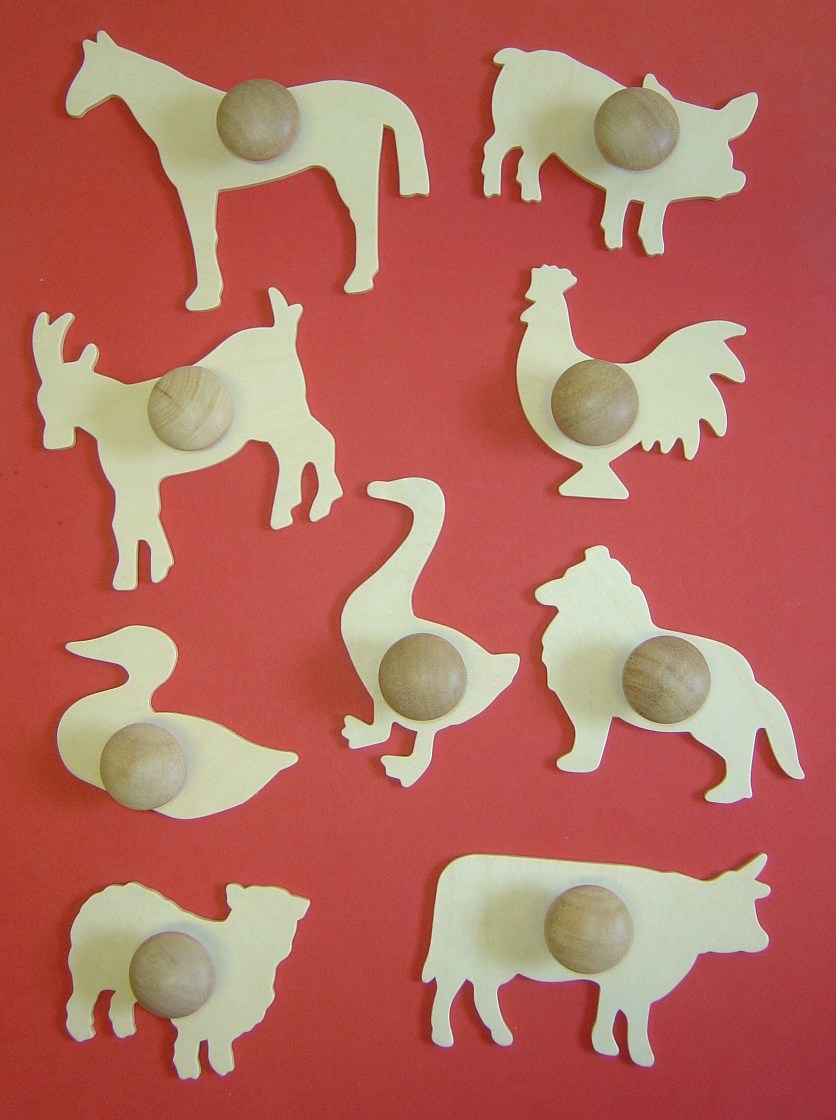 Farm Animal Templates Set 9