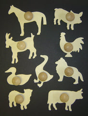 Farm Animal Templates Set 9