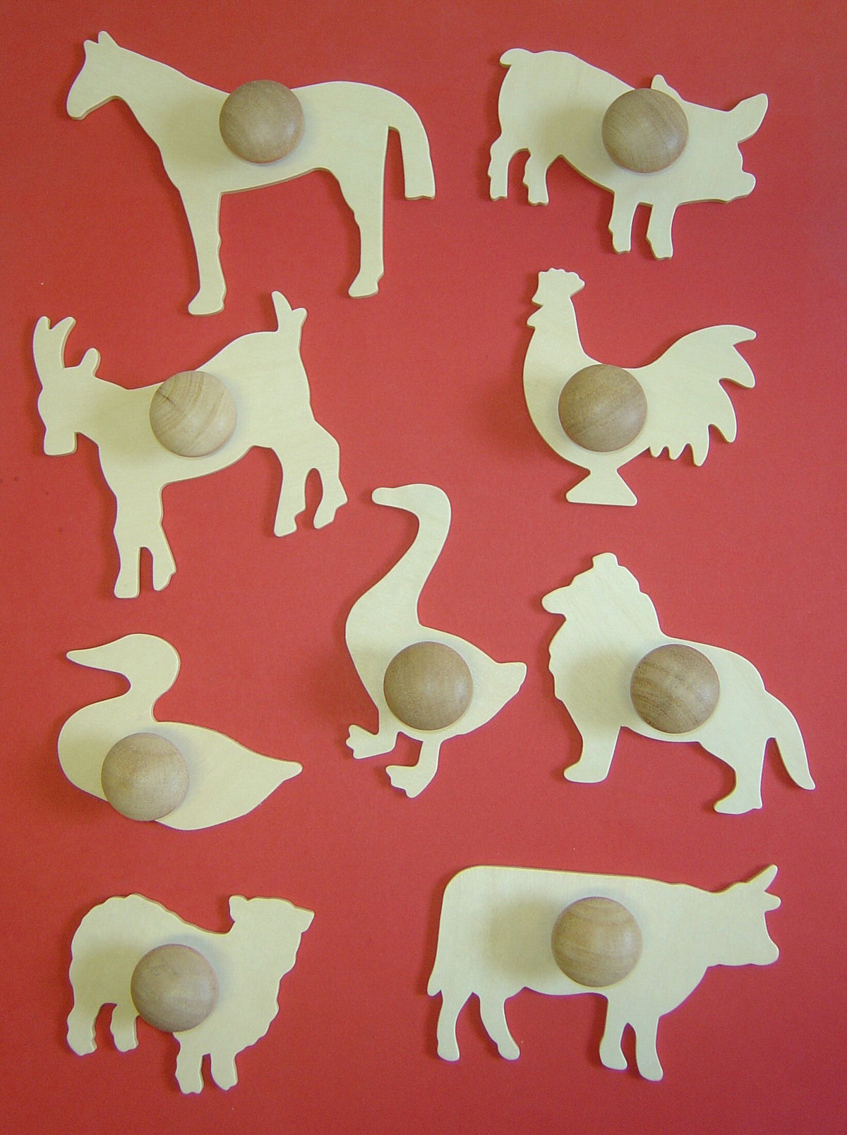 Farm Animal Templates Set 9