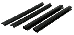 WIRE MANAGEMENT STRIPS FOR HUDDLE TABLES 2 - 24  VERTICAL AND 2 - 24  HORIZONTAL BLACK
