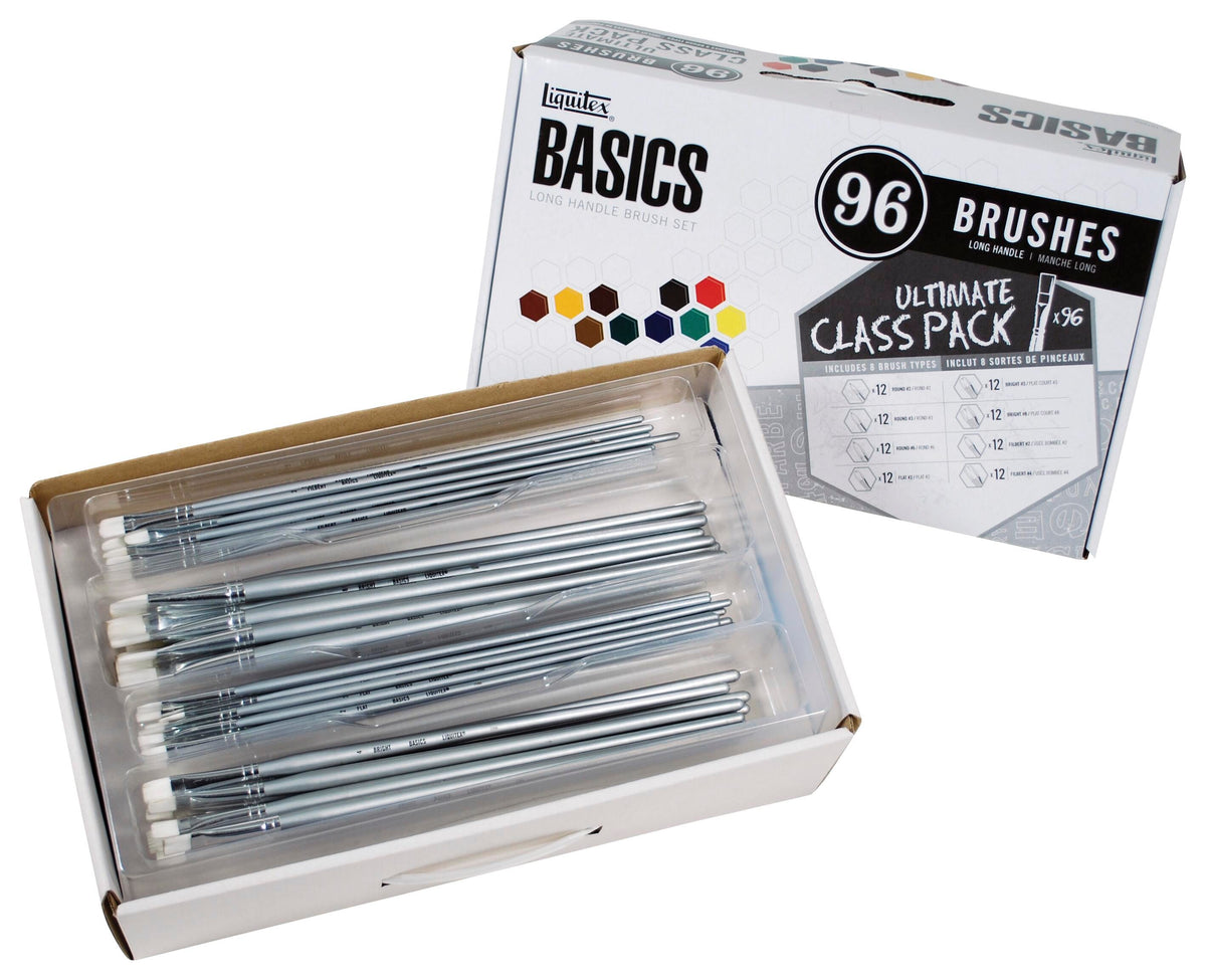 BRUSH LIQUITEX BASICS CLASS PACK OF 96