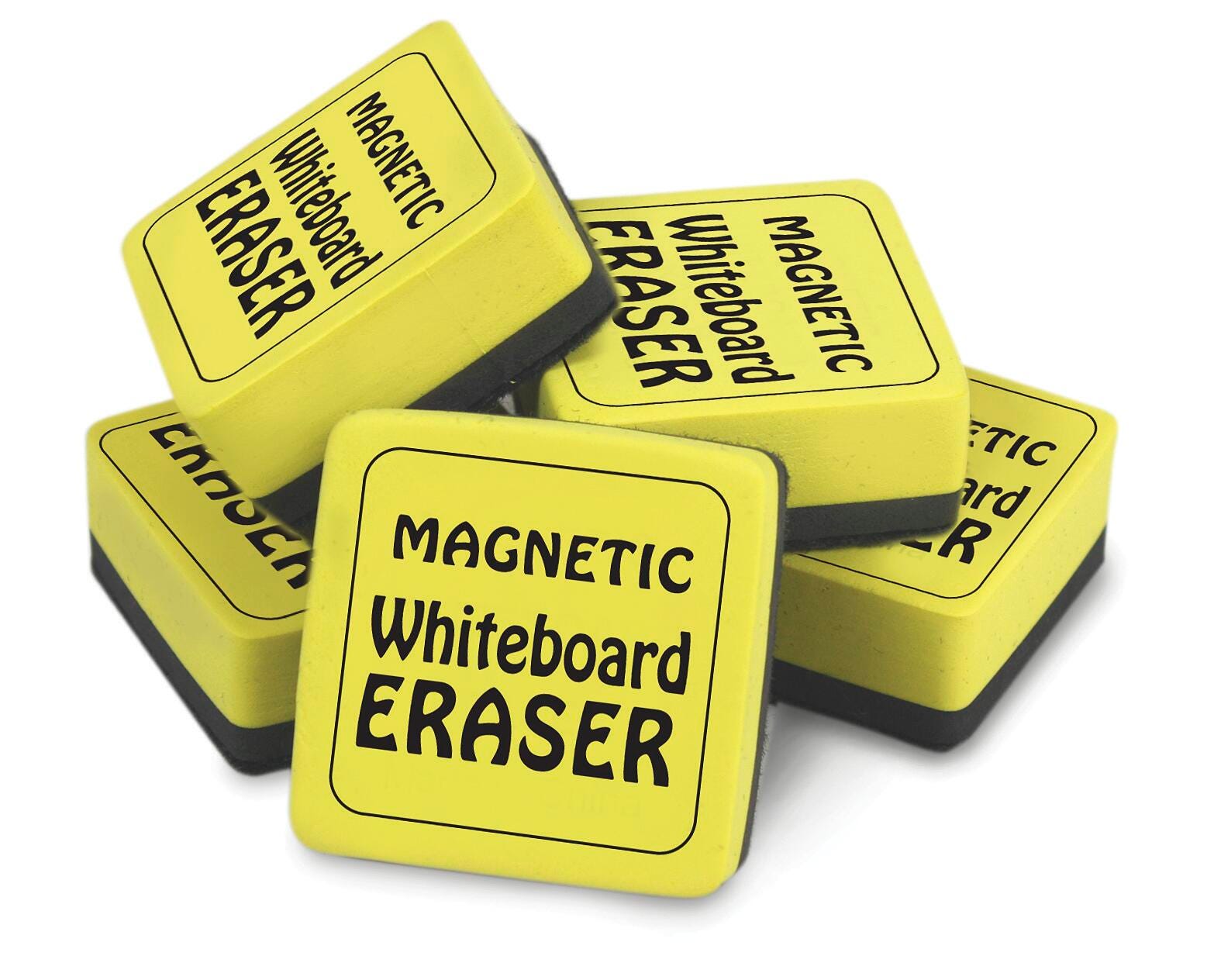 ERASERS MAGNETIC WHITEBOARD 2 X 2 PACK OF 12