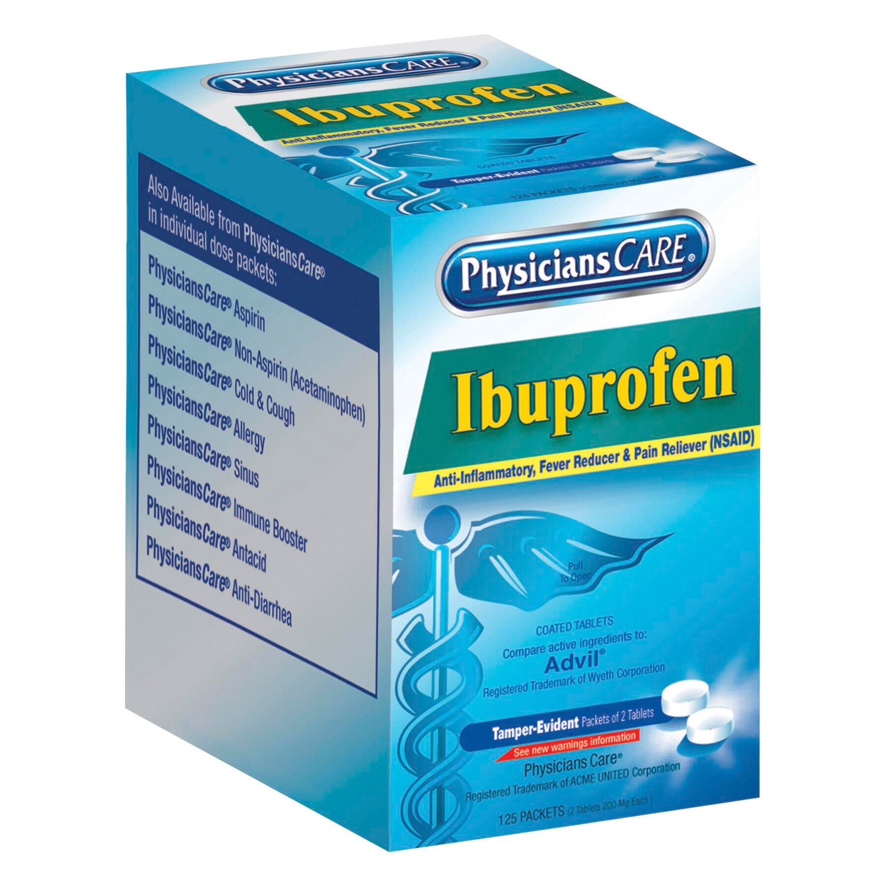 IBUPROFEN 2/PK ACM90109 PACK OF 125