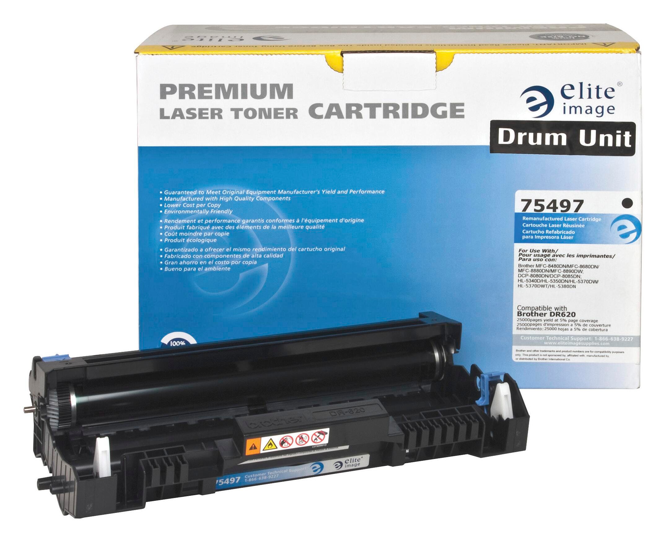 CARTRIDGE DRUM REPLACEMENT ELITE IMAGE BLACK ELI75497