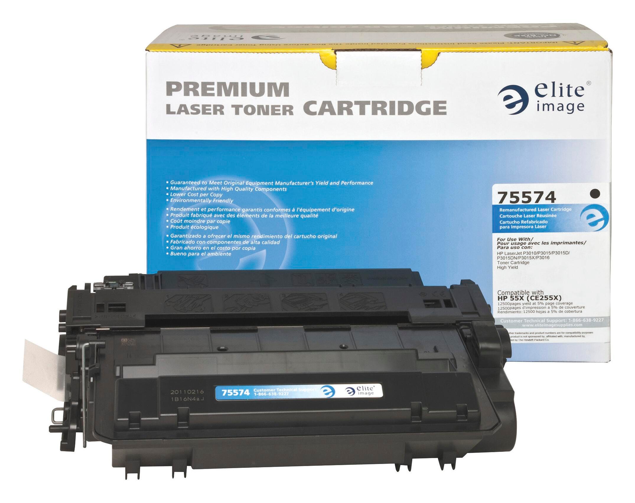 CARTRIDGE INK TONER ELITE IMAGE ELI75574 BLACK