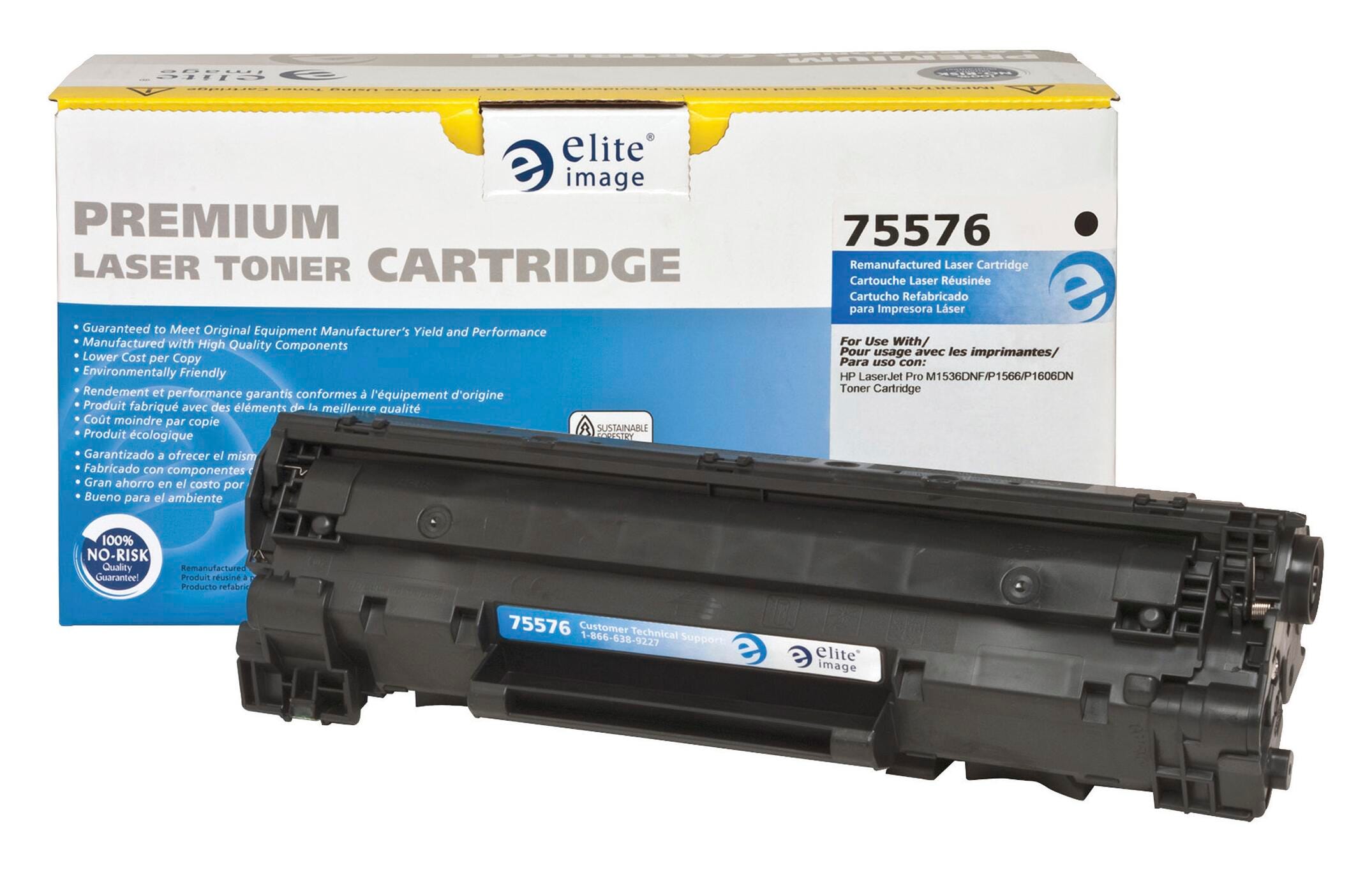 CARTRIDGE INK TONER FOR HP CE278A BLACK ELI75576