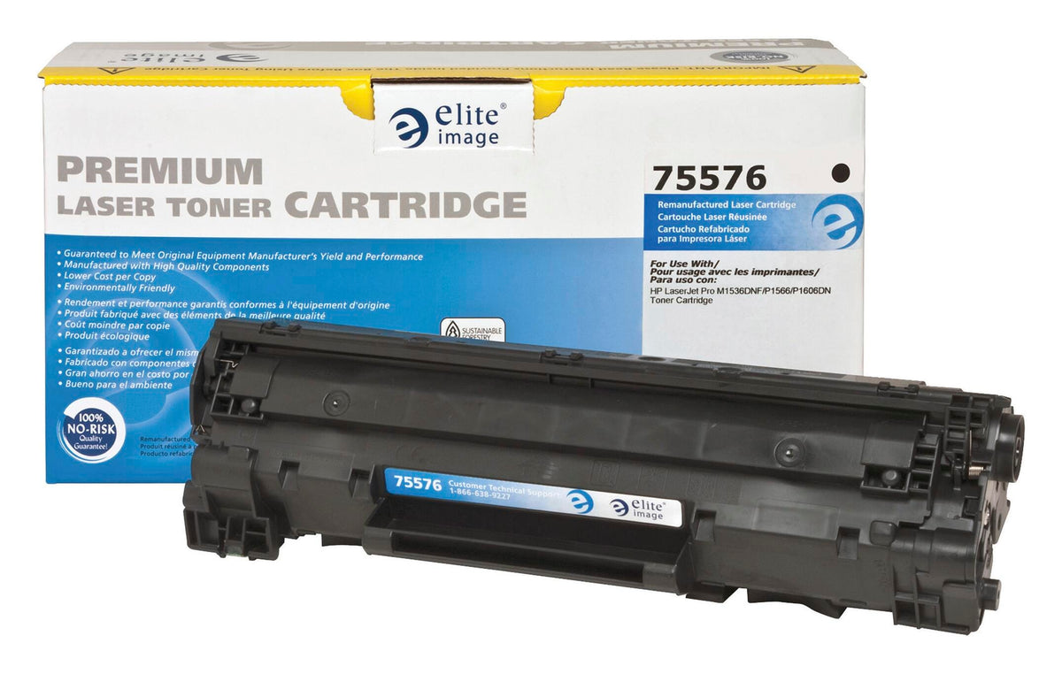CARTRIDGE INK TONER FOR HP CE278A BLACK ELI75576