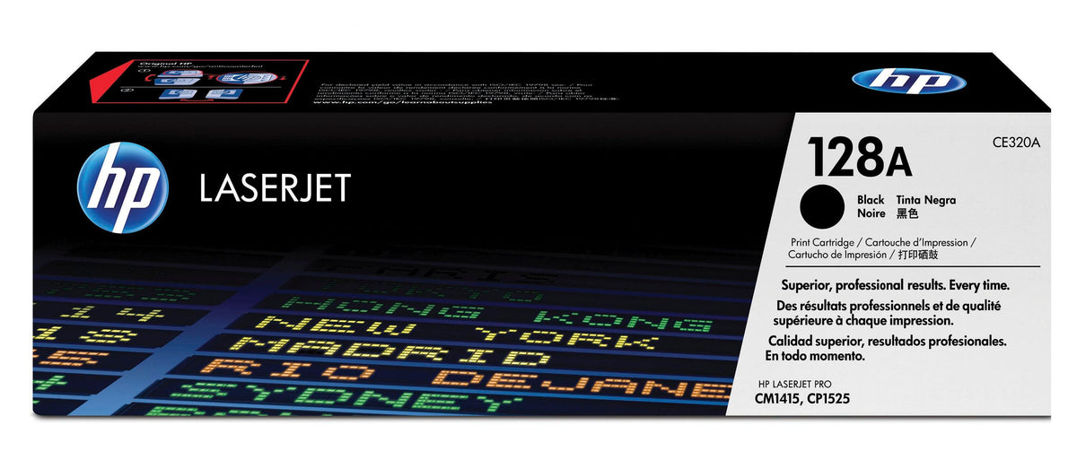 CARTRIDGE INK TONER HP HEWCE320A BLACK