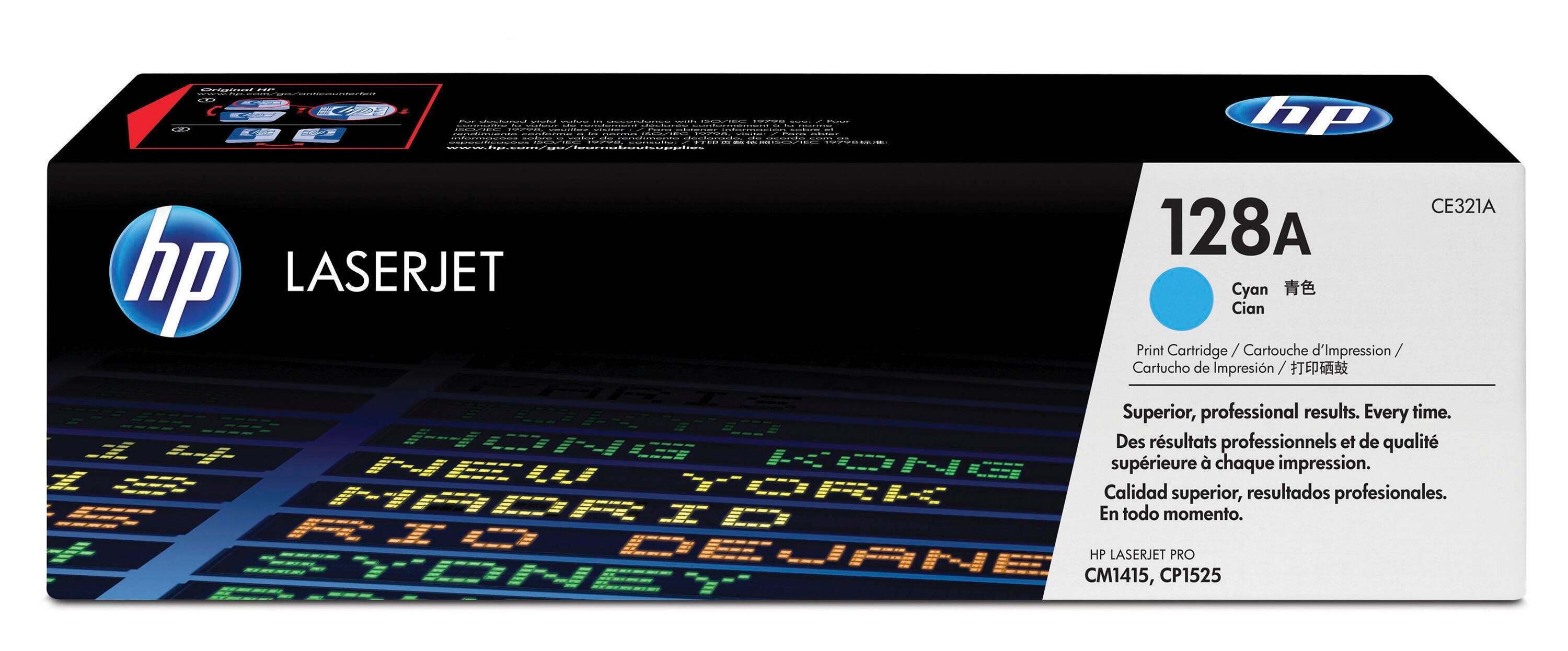 CARTRIDGE INK TONER HP HEWCE321A CYAN