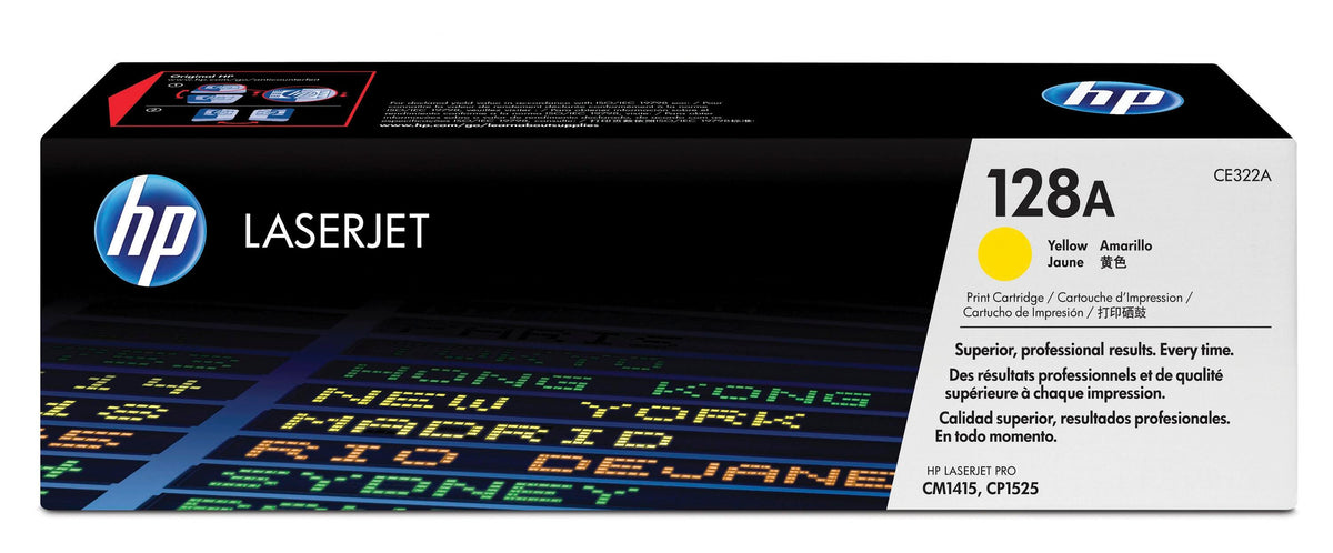 CARTRIDGE INK TONER HP HEWCE322A YELLOW
