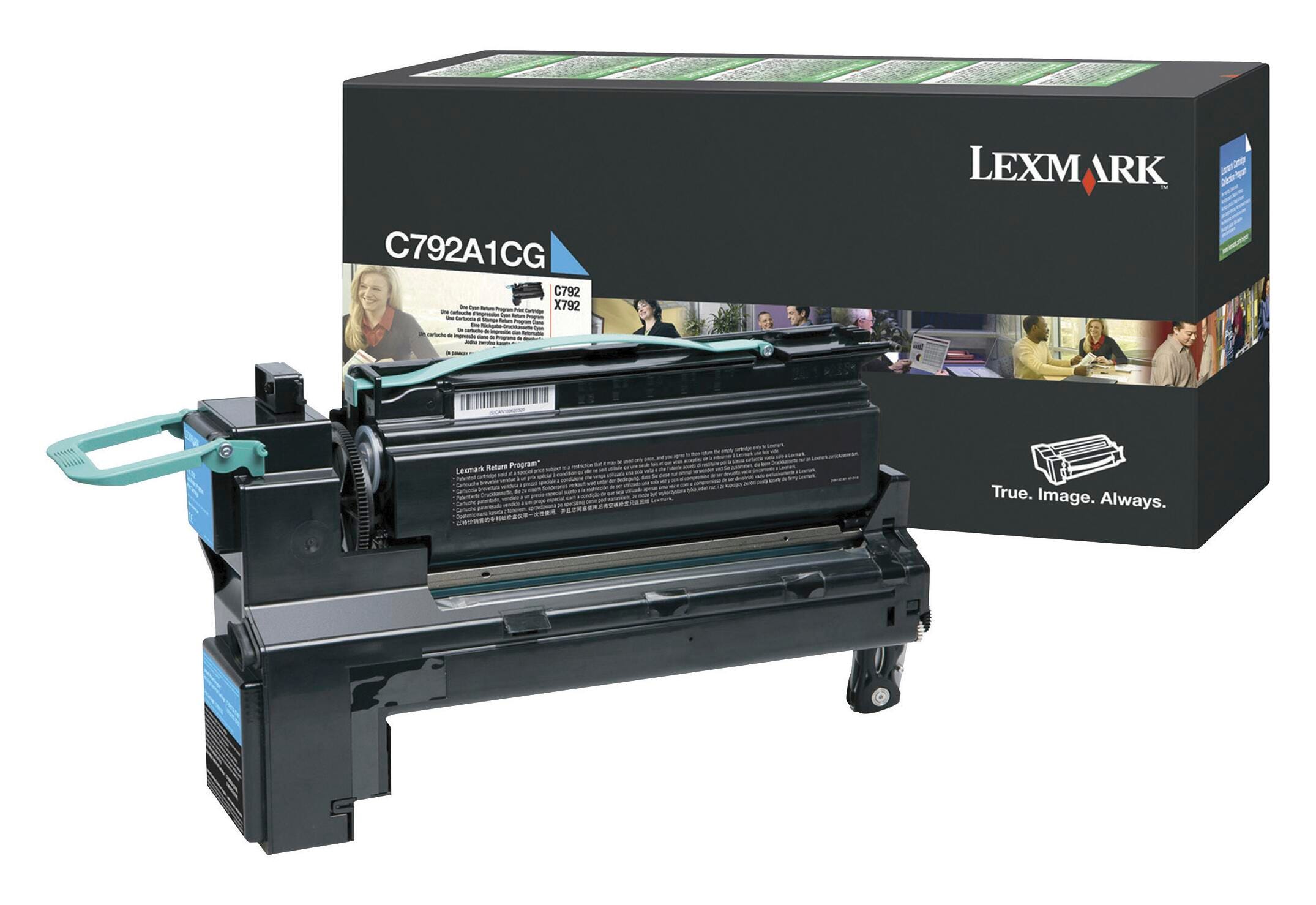 CARTRIDGE INK TONER LEXMARK LEXC792A1CG CYAN