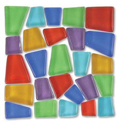 TILES MOSAIC GLASS 5 LB ASSORTMENT