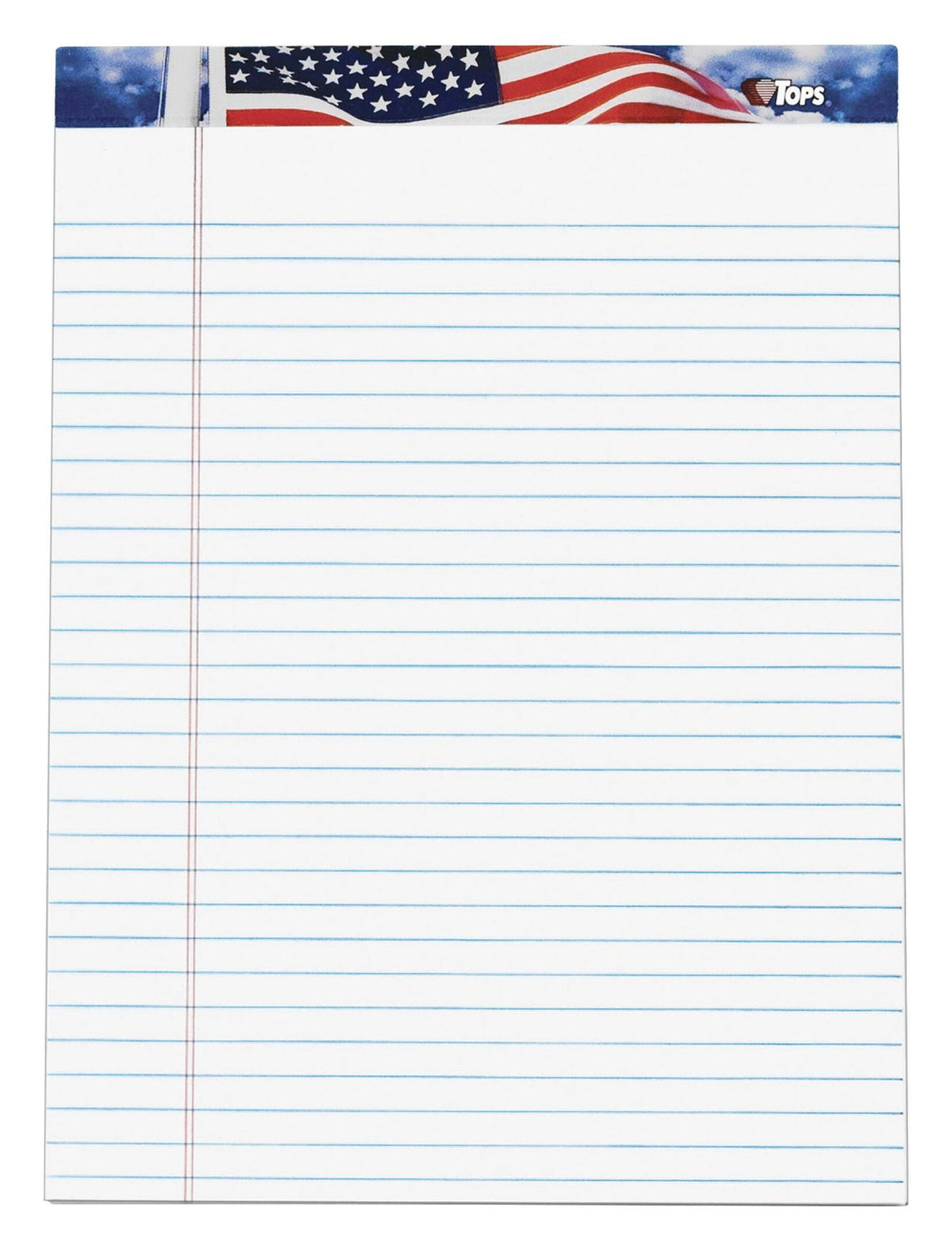 PAD LEGAL AMERICAN PRIDE 8.5X11.75 IN WHITE 50 SHTS PK OF 12 TOP75111