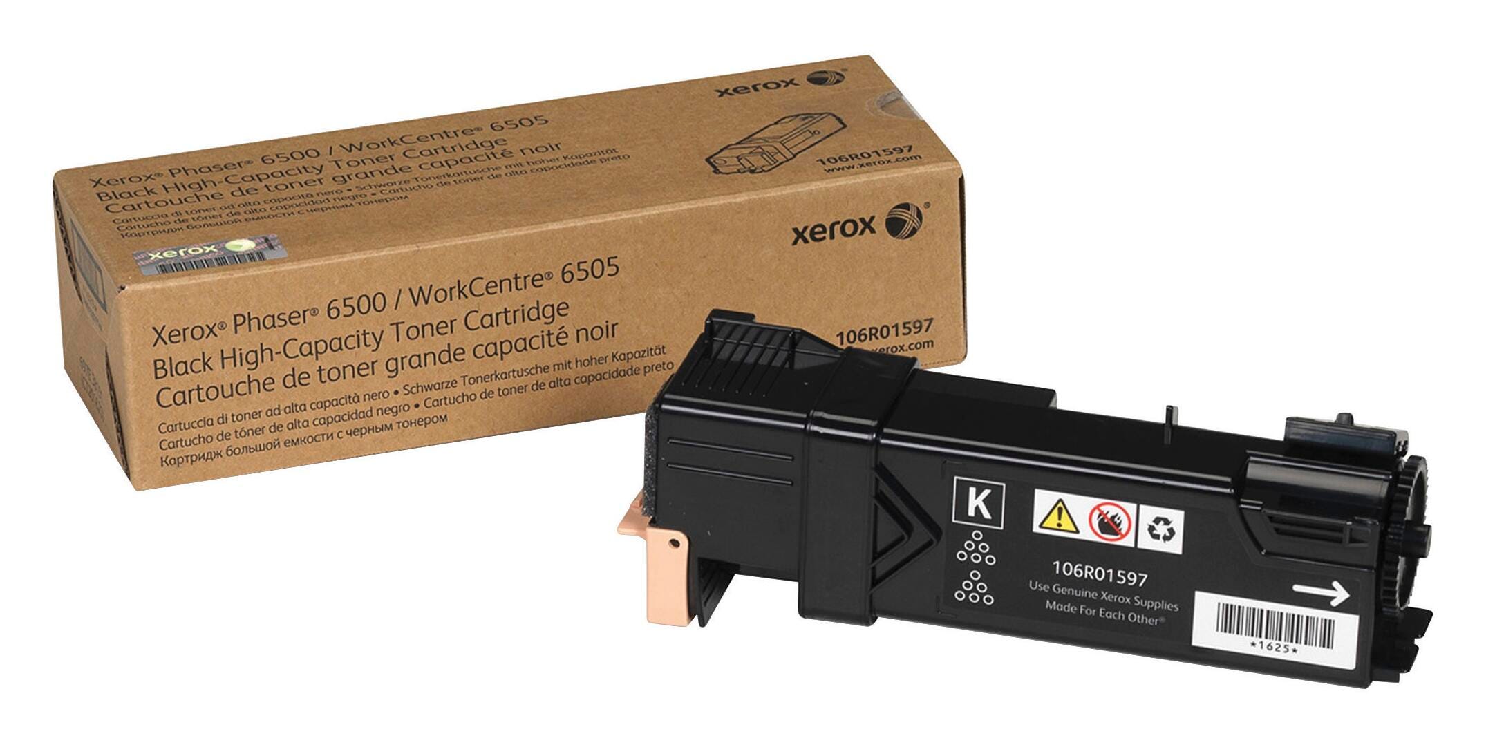 CARTRIDGE INK TONER XEROX XER106R01597 BLACK
