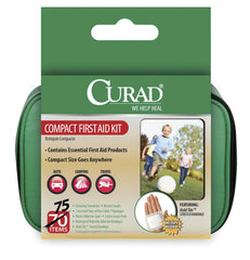 FIRST AID KIT - CURAD COMPACT - 75 PC