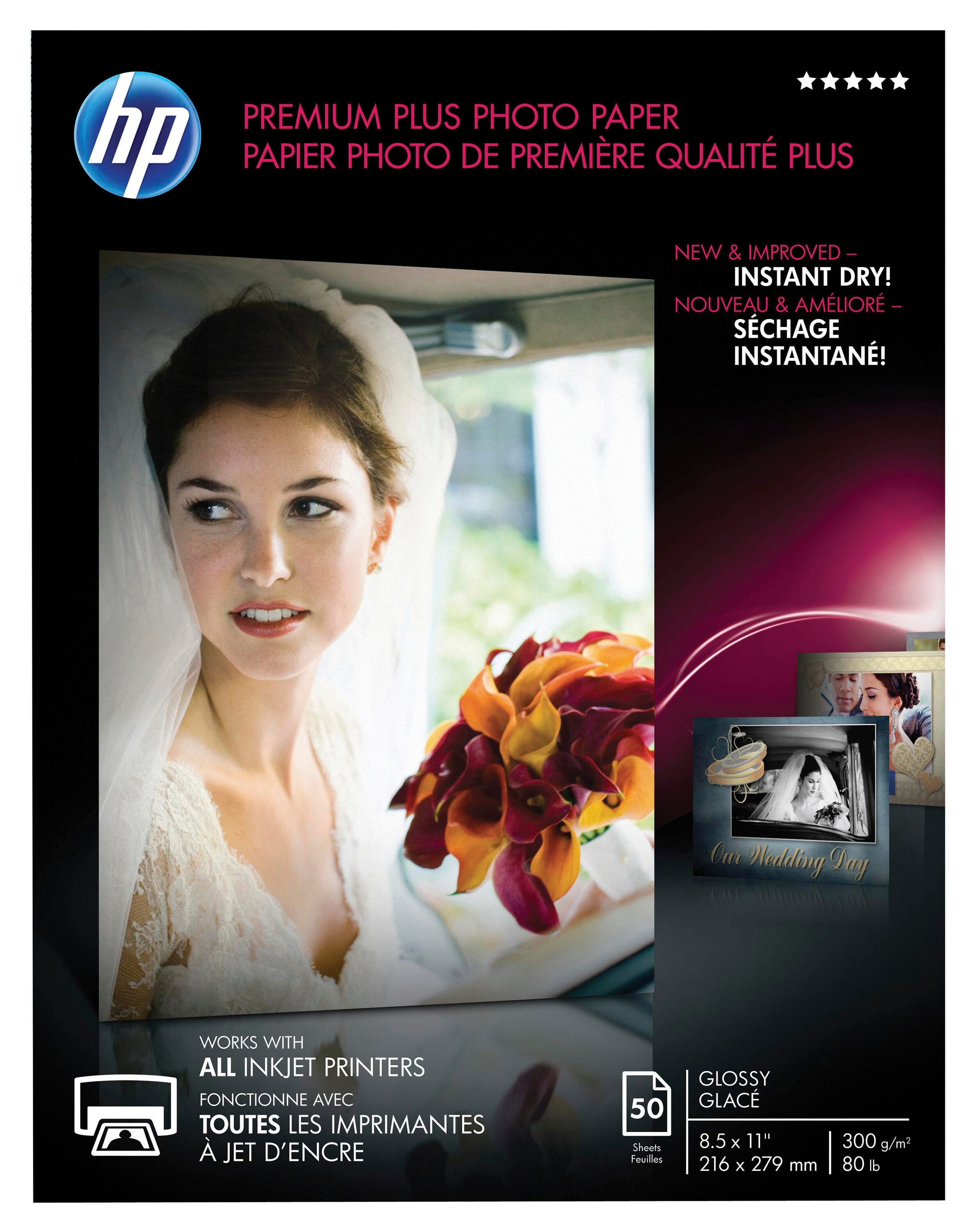 PAPER PHOTO GLOSSY 8.5X11 IN 50 SHTS HEWCR664A