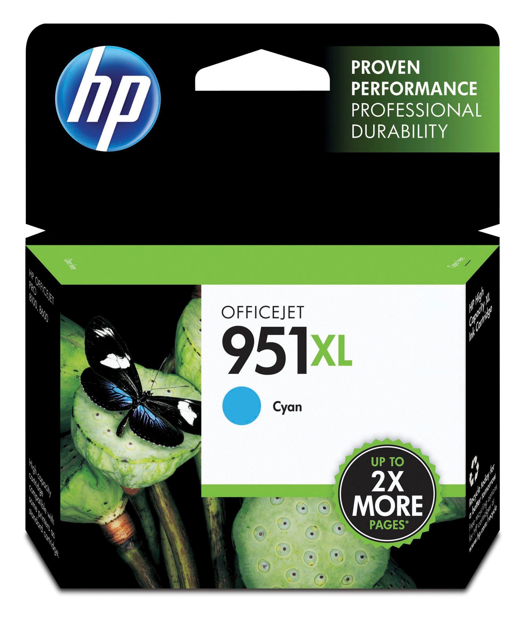 CARTRIDGE INK TONER HP HEWCN046AN CYAN