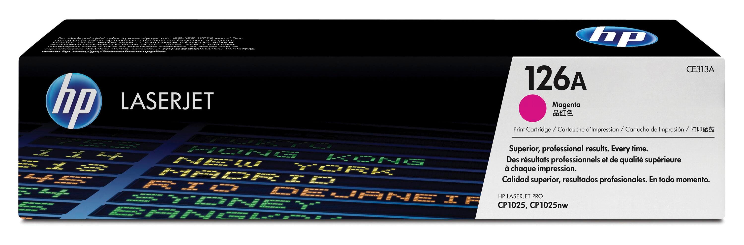 CARTRIDGE INK TONER HP HEWCE313A MAGENTA