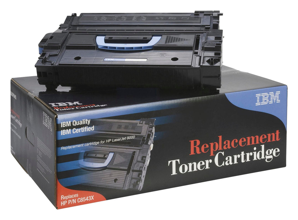CARTRIDGE INK TONER FOR HP C8543X BLACK IBMTG85P6485