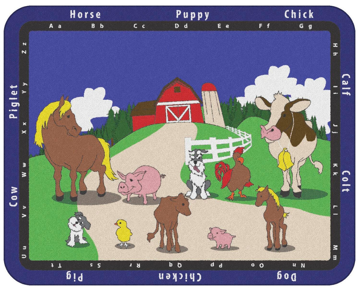 FLAGSHIP CARPETS - ANIMAL MATCH - 6 FT X 9 FT RECTANGLE