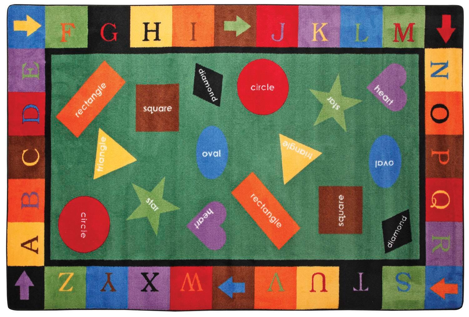 FLAGSHIP CARPETS - SIMPLE SHAPES - 6 FT X 9 FT RECTANGLE