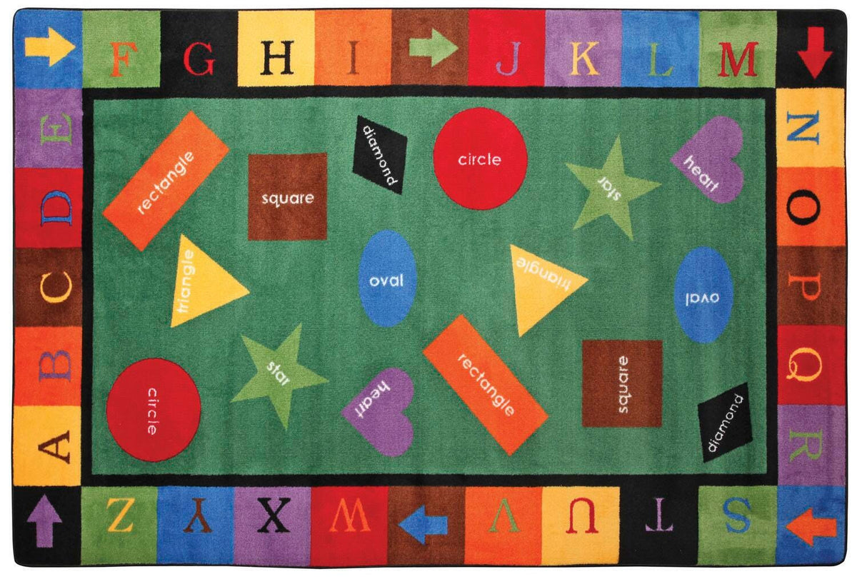 FLAGSHIP CARPETS - SIMPLE SHAPES - 6 FT X 9 FT RECTANGLE