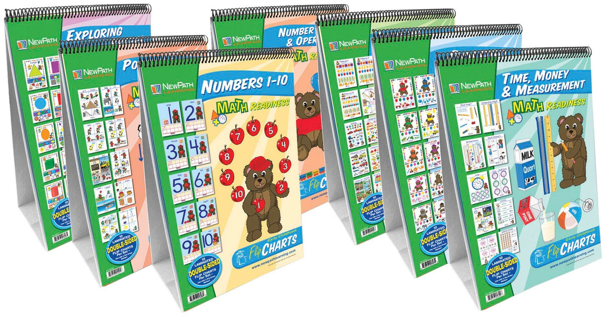 FLIP CHART EC MATH READINESS SET OF 7