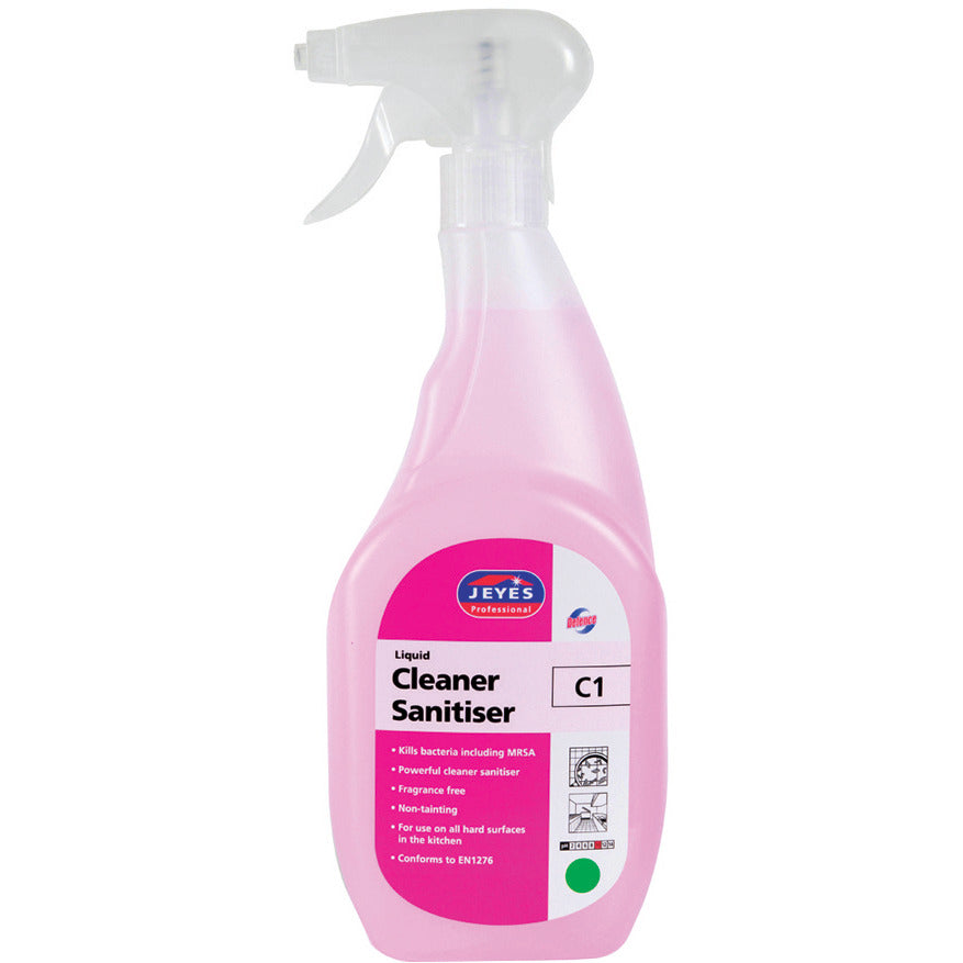 C1 Cleaner Sanitiser 750Ml