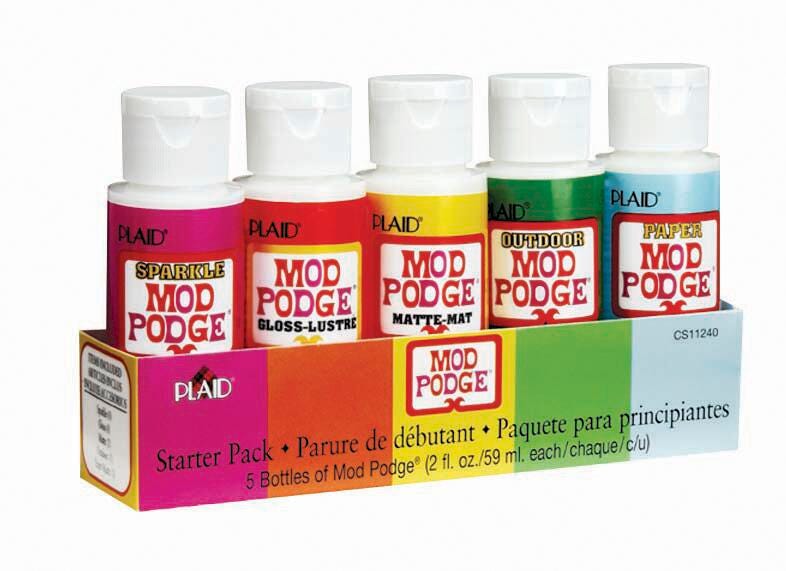 MOD PODGE 2 OZ STARTER SET OF 5