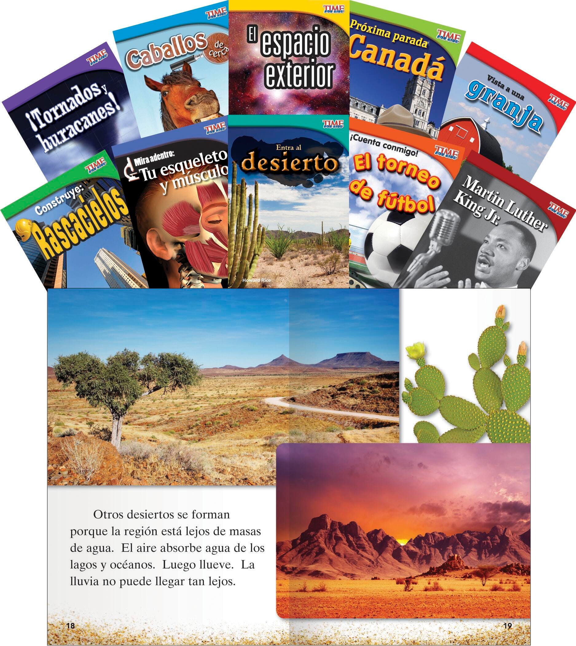 BOOKS TIME FOR KIDS INFORMATIONAL TEXT GR 2 SPNSH SET 2 SET OF 10