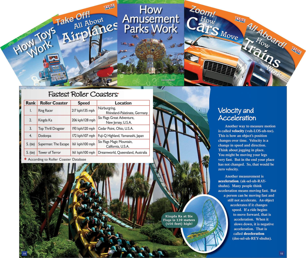 BOOKS HOW THINGS WORK SET OF 5