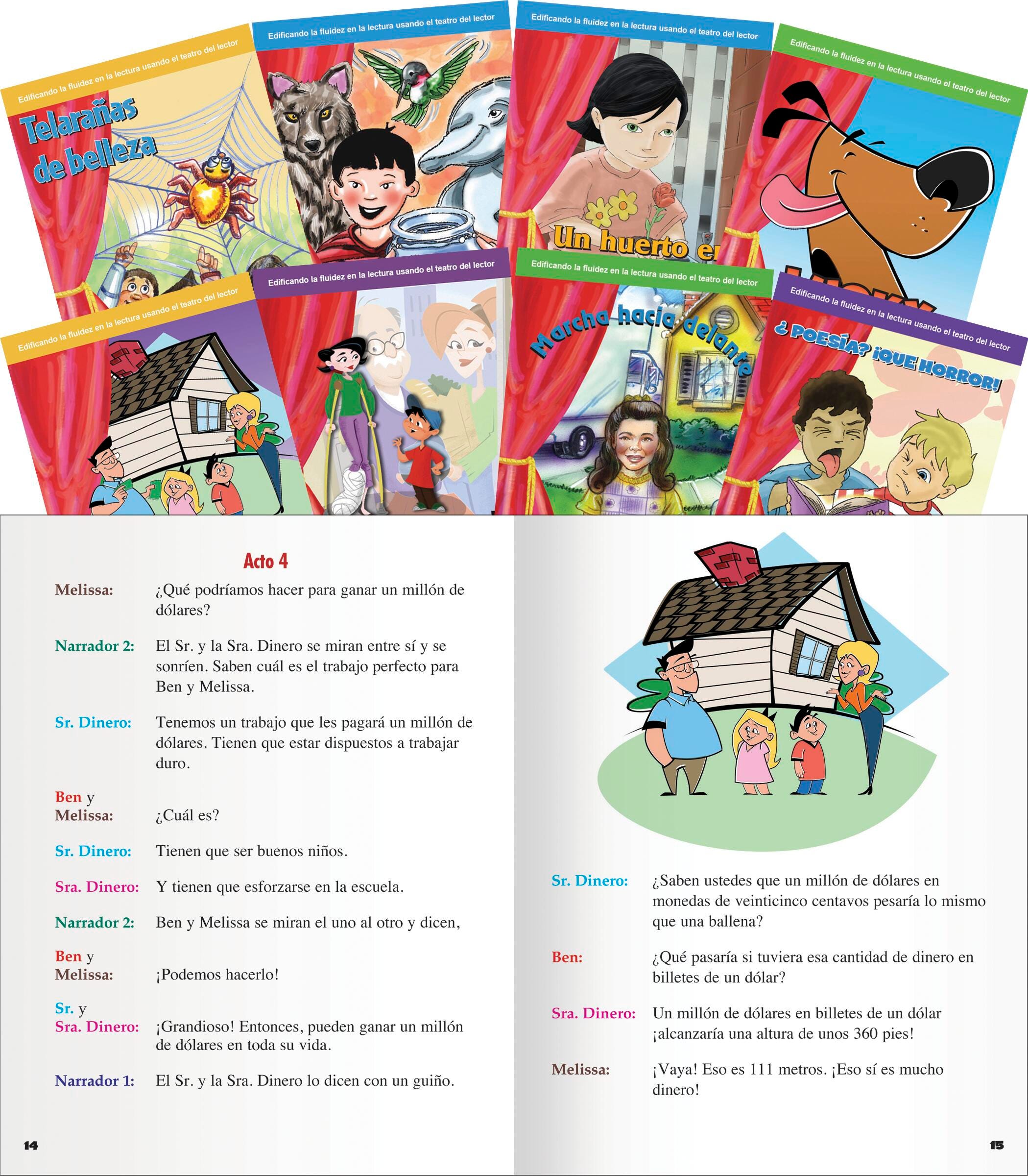BOOKS - READERS THEATER GRADES 1-2 SPANISH SET OF 8