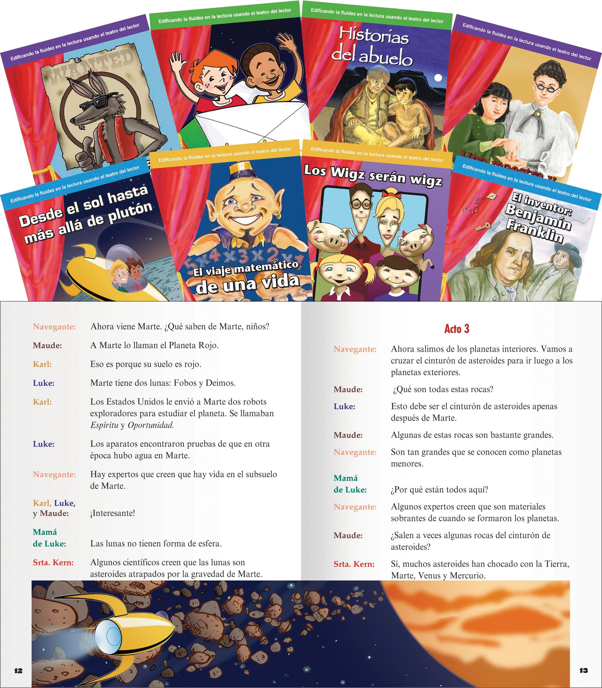 READERS - THEATER GR 3-4 SPANISH SET OF 8