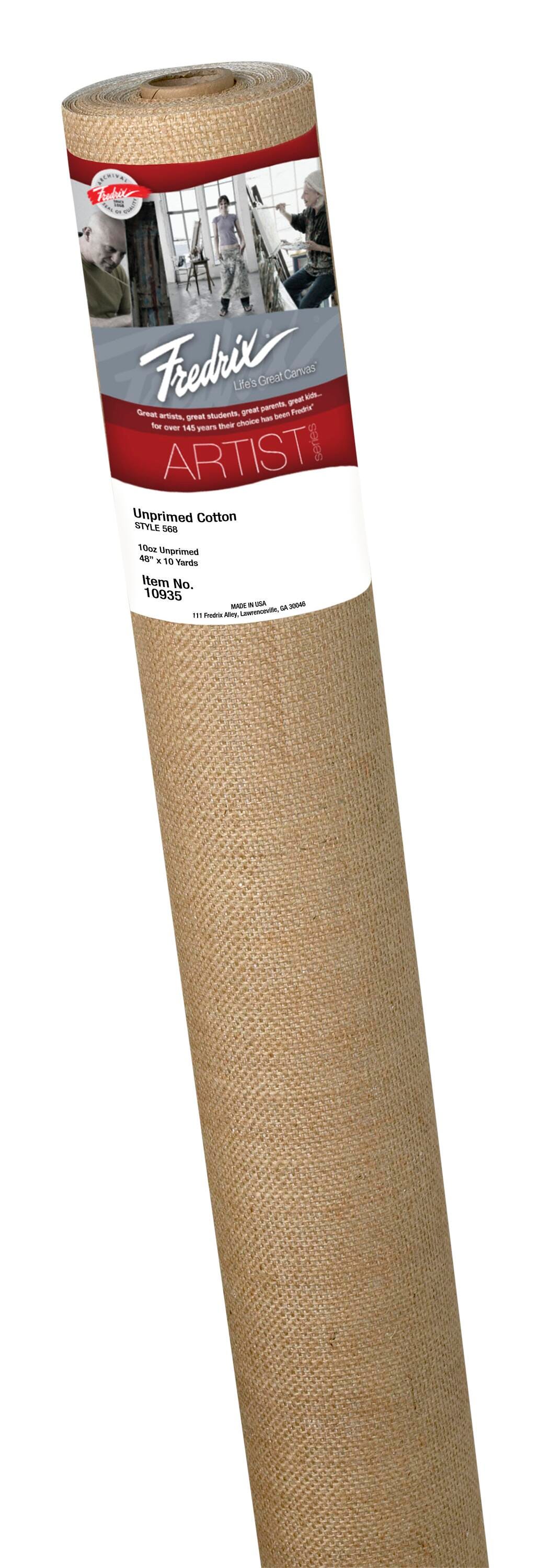 CANVAS ROLL UNPRIMED COTTON 10 OZ 48INX10YD