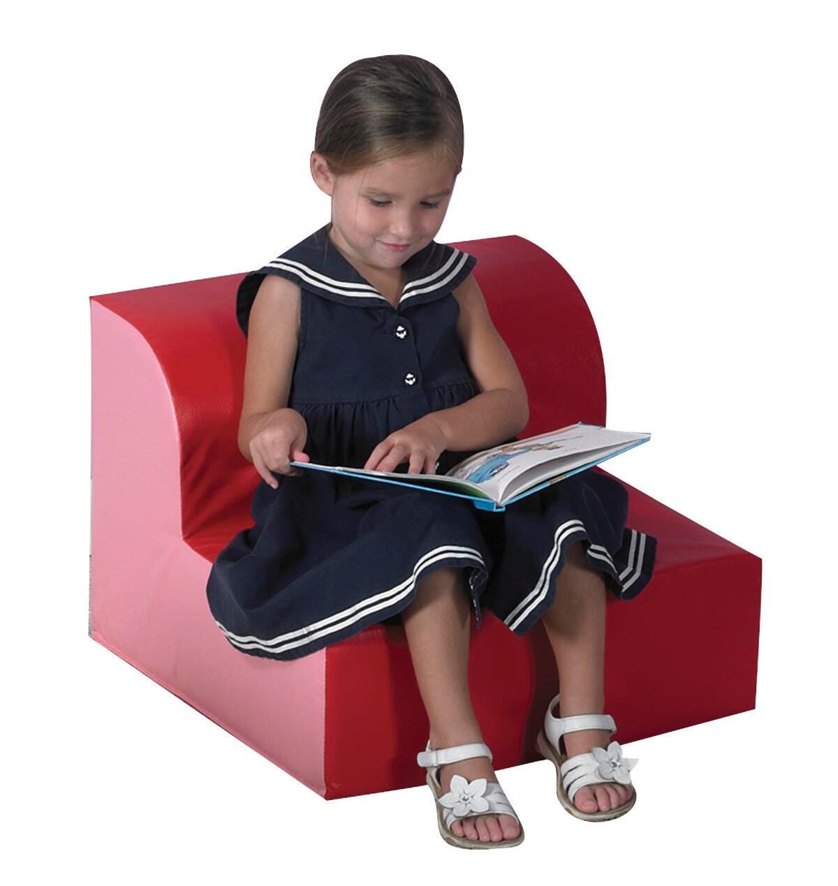 LIBRARY CHAIR - RED EACH