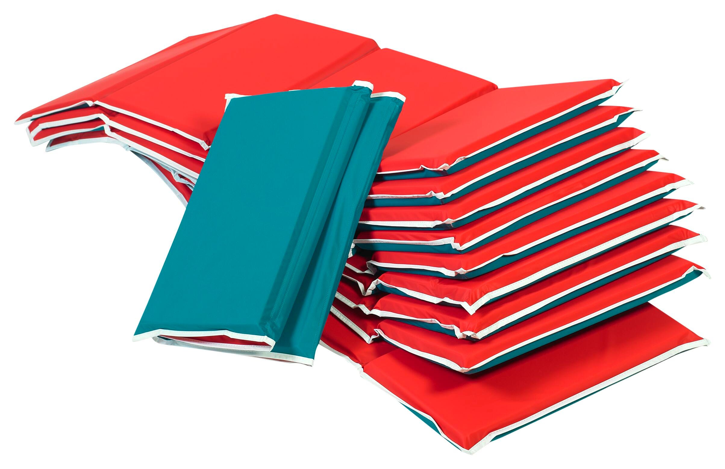 MAT 20X46X.75 RED/GREEN MAT PACK OF 10