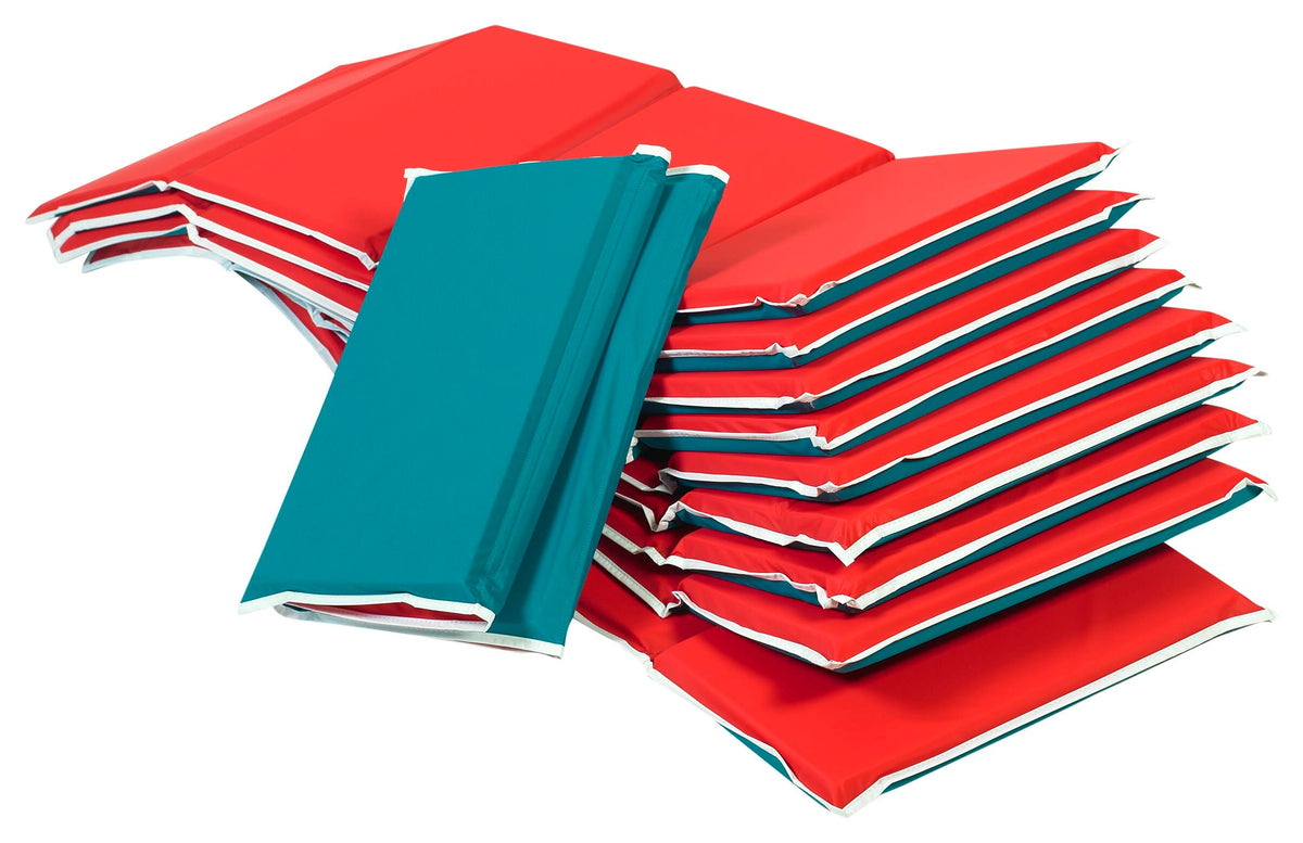 MAT 20X46X.75 RED/GREEN MAT PACK OF 10